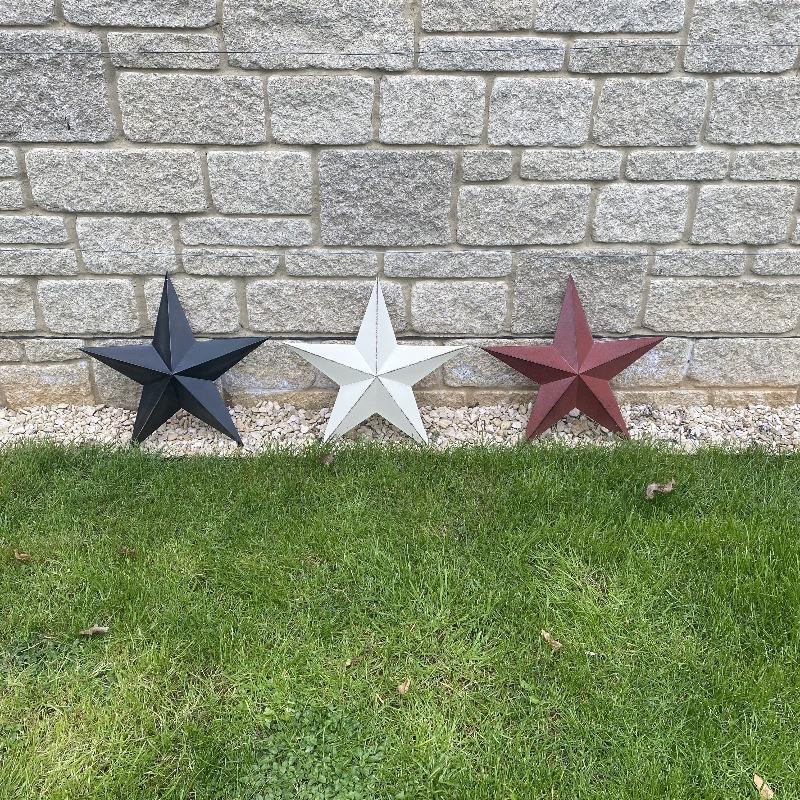 Large 18 Inch Off White Barn Star - Olde Glory