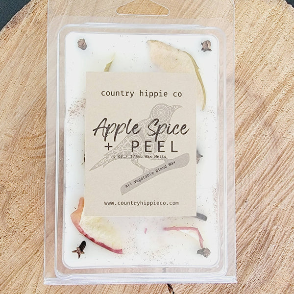 LARGE Apple Spice + Peel Botanical Wax Melts - Olde Glory