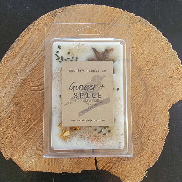 LARGE Ginger + Spice Botanical Wax Melts - Olde Glory