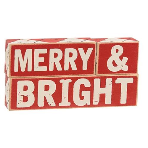 Merry and Bright Block Set - Olde Glory