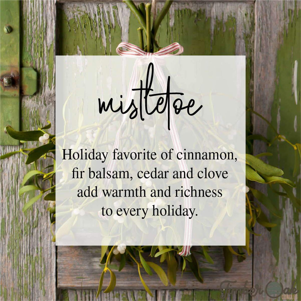 Mistletoe 4oz Mason Jar Soy Candle - Olde Glory