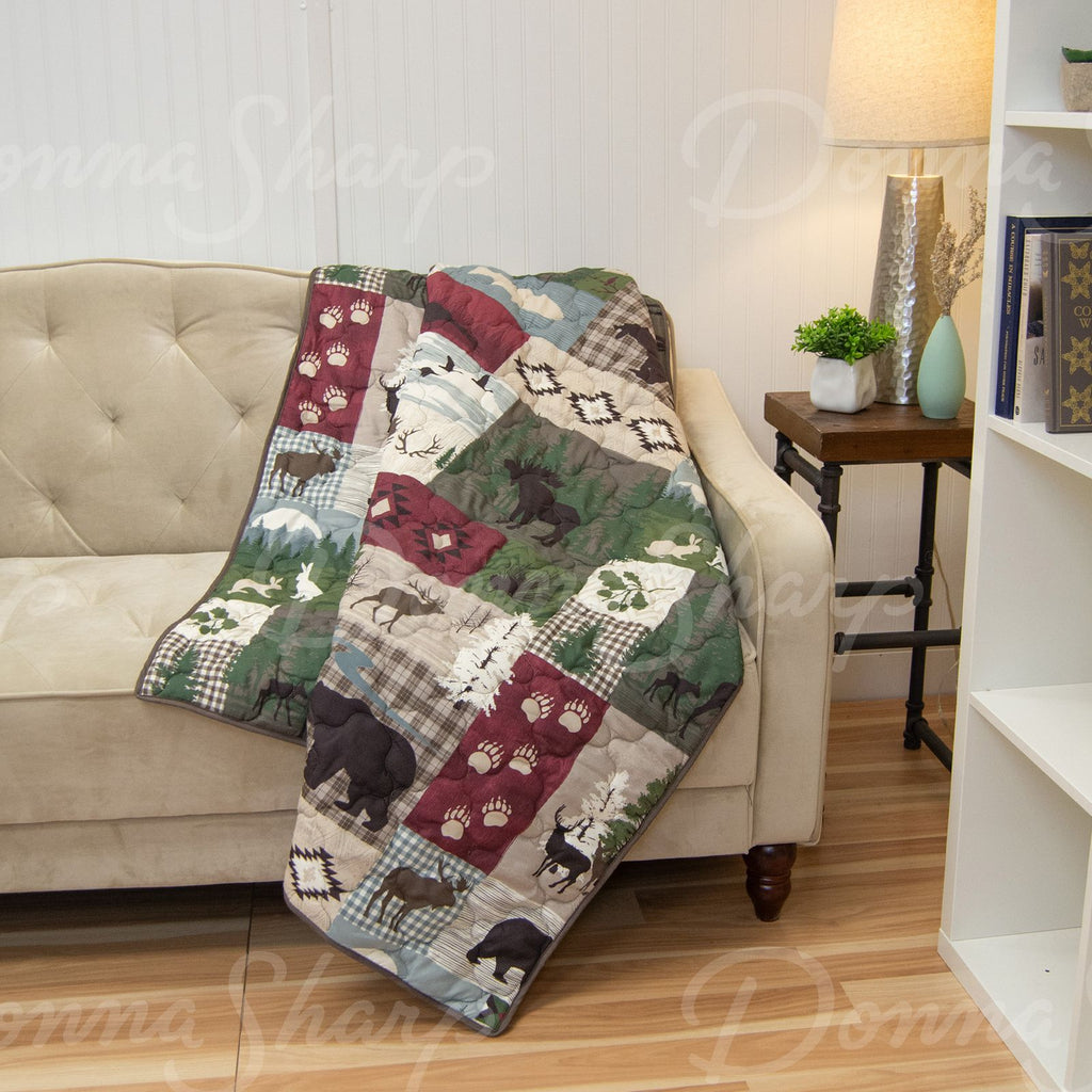 Montana Forest Lightweight Throw - Olde Glory