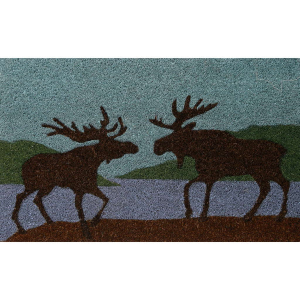 Moose Coir Doormat - Olde Glory