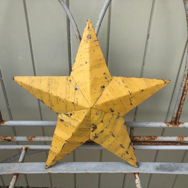 Mustard Yellow Amish Barn Star - Olde Glory