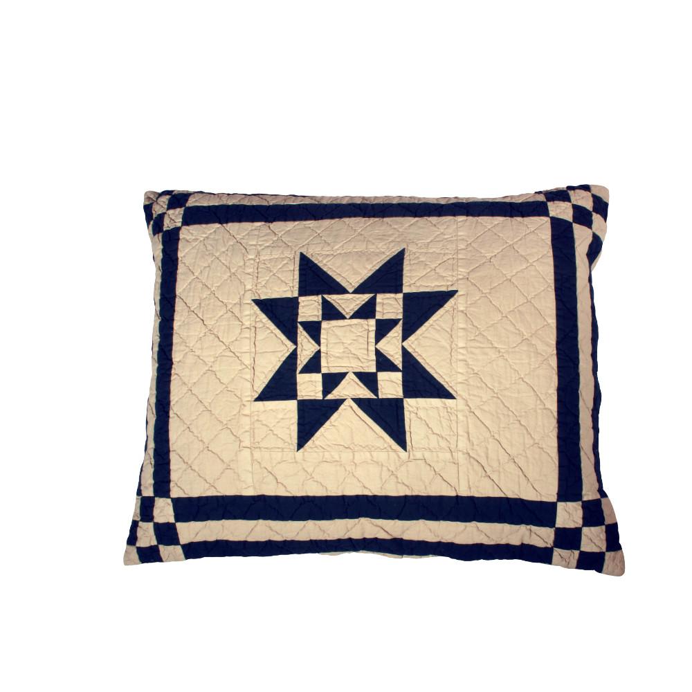 Navy Tea Dyed Guiding Star Quilt - Olde Glory