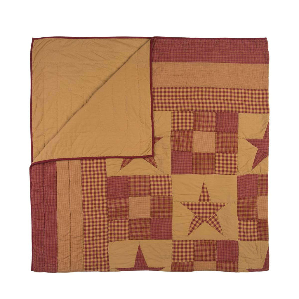 Ninepatch Star Quilt - Olde Glory