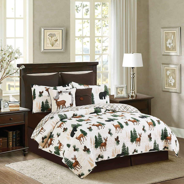 Noland Pines Quilt and Shams Set - Olde Glory