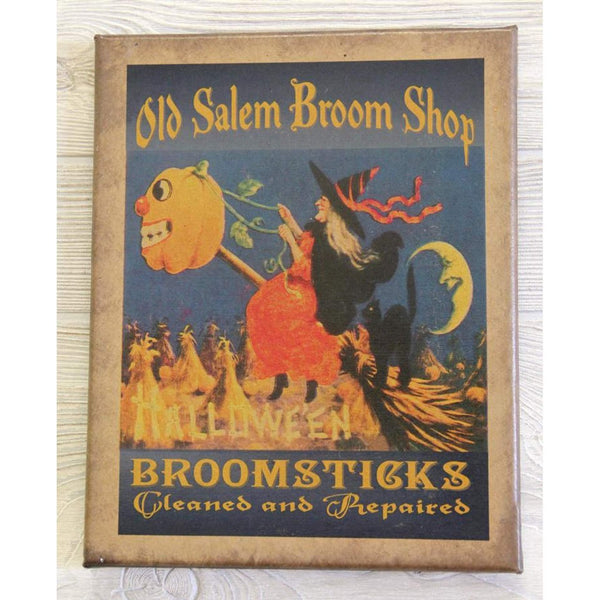 Old Salem Broom Shop Vintage Style Canvas - Olde Glory