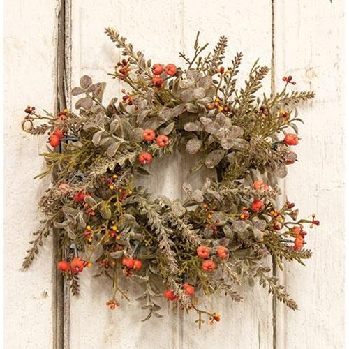 Pumpkin Berry Wreath / Candle Ring - Olde Glory
