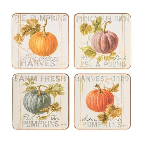 Pumpkin Patch Coaster Set - Olde Glory