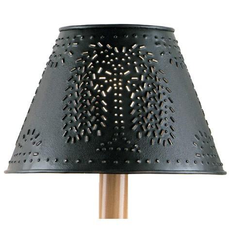 Punched Willow Tree Black Lampshade - Olde Glory