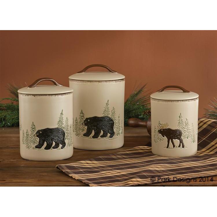 Rustic Lodge Canister Set - Olde Glory