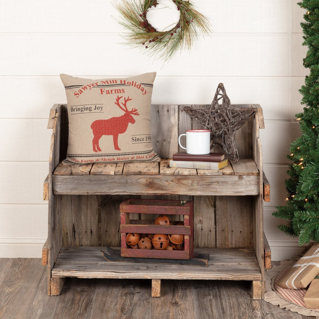 Sawyer Mill Reindeer Cushion - Olde Glory