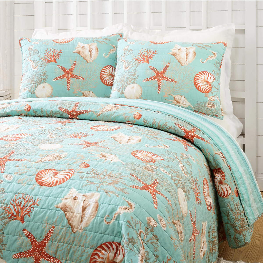 Shells and Starfish Quilt Set - Olde Glory