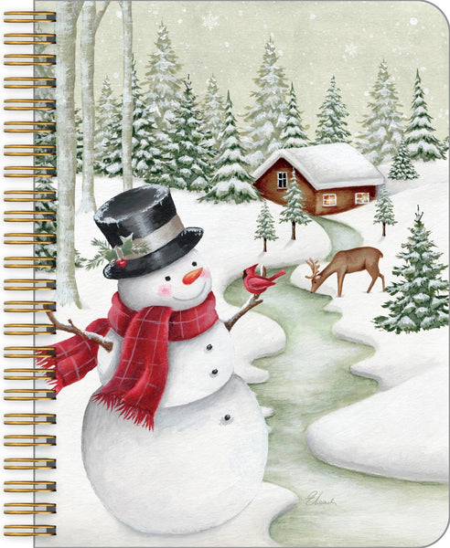 Snowman & Deer Medium Notebook - Olde Glory
