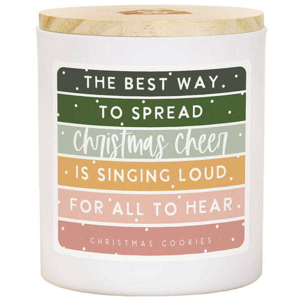 Spread Christmas Cheer 11oz Soy Candle - Olde Glory