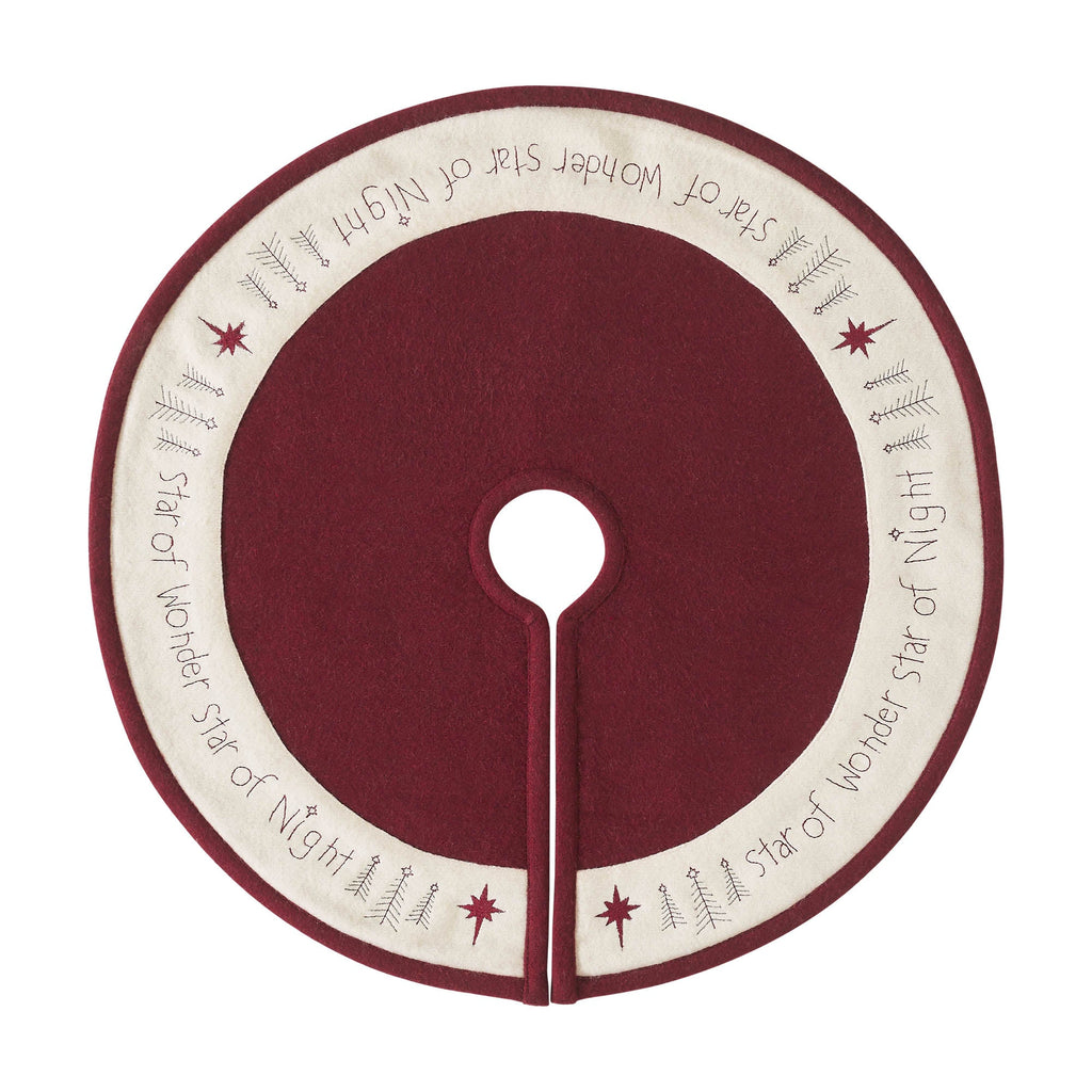 Star of Wonder Christmas Tree Skirt - Olde Glory