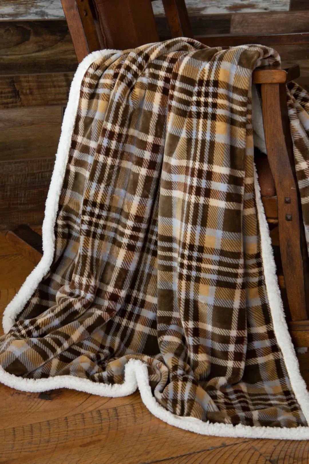 Woolrich sherpa blanket sale