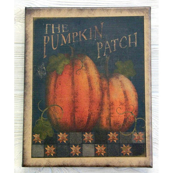 The Pumpkin Patch Canvas Print - Olde Glory
