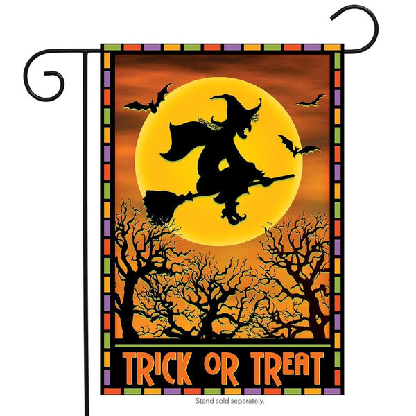 Trick or Treat Witch Garden Flag - Olde Glory