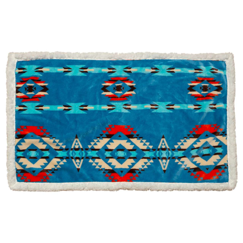 Turquoise Southwest Dog Blanket - Olde Glory