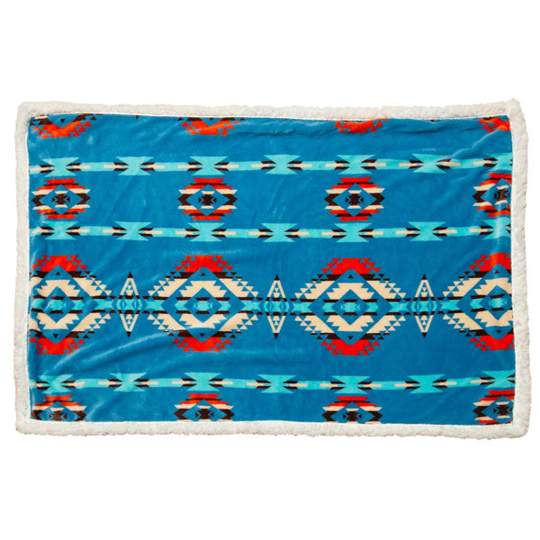 Turquoise Southwest Dog Blanket - Olde Glory