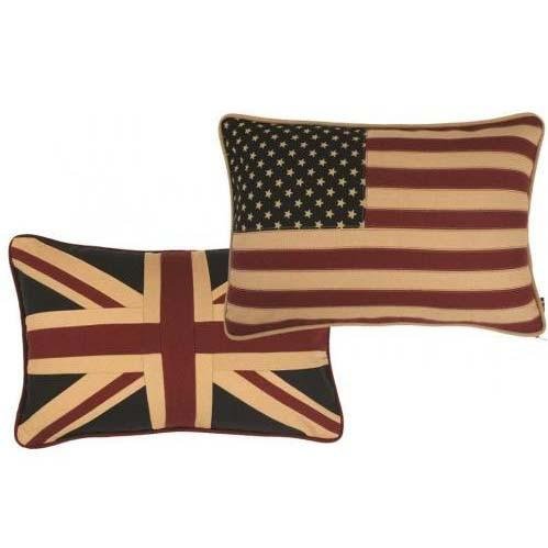 Union Jack / American Flag 2 Sided Cushion - Olde Glory