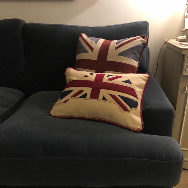 Union Jack Tweed Cushion - Olde Glory