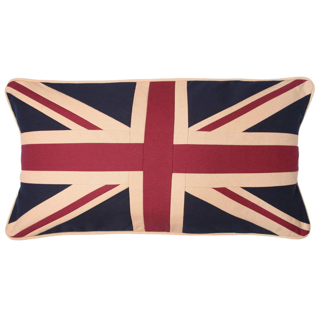 Vintage Style Union Jack Oblong Cushion - Olde Glory
