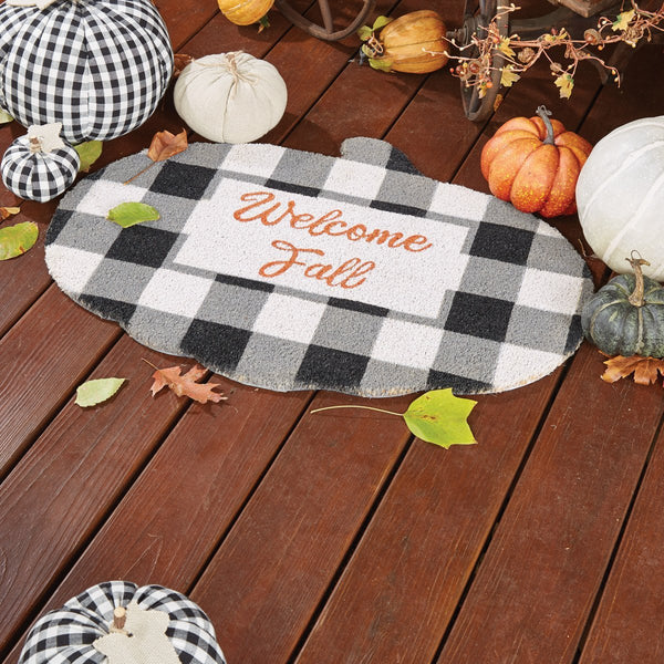 Welcome Fall Pumpkin Coir Doormat - Olde Glory