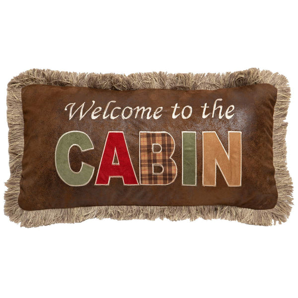 Welcome to the Cabin Cushion - Olde Glory