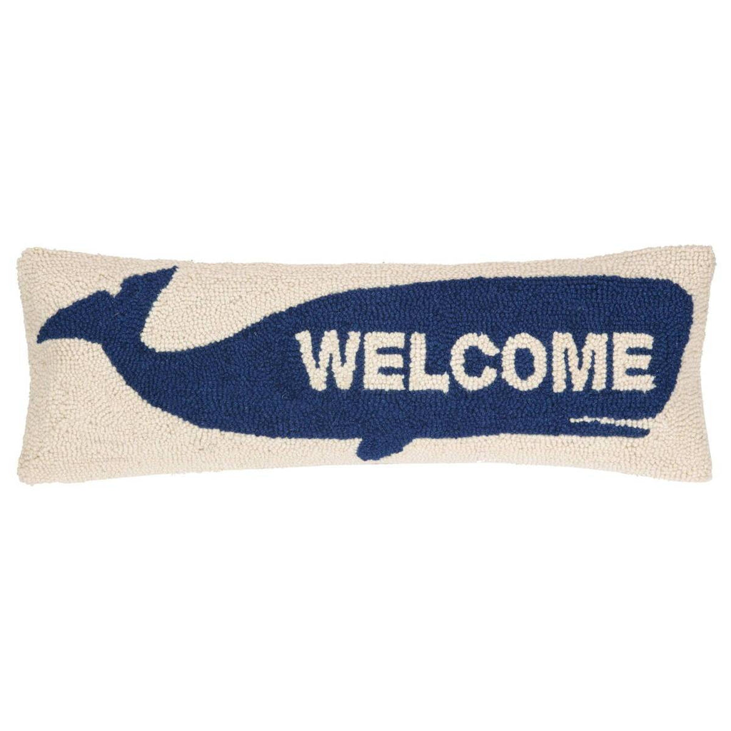 Welcome Whale Hooked Cushion - Olde Glory