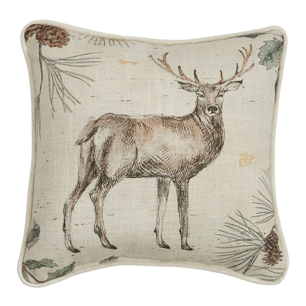 Wild And Beautiful Deer Cushion - Olde Glory