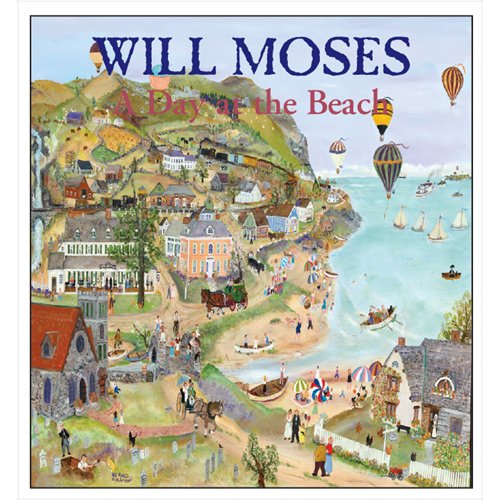 Will Moses A Day at the Beach Jigsaw Puzzle - Olde Glory